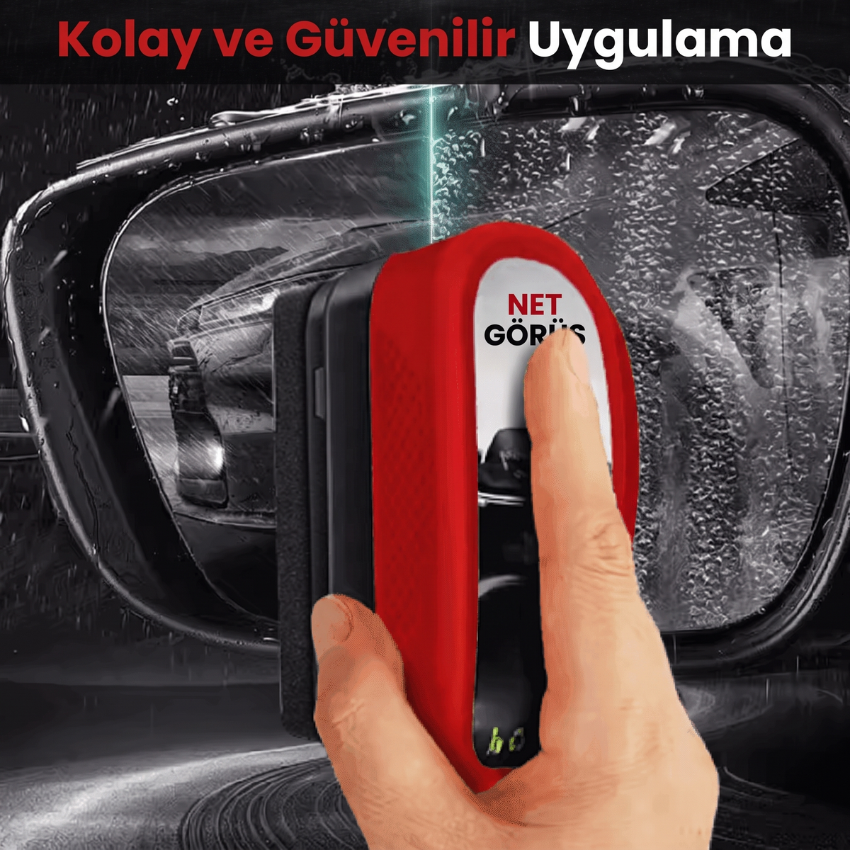 VizyonShıeld - Yağmur kaydırıcı ve Buğu önleyici cam temizleyici